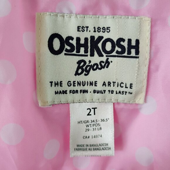 OshKosh B'gosh Girl Stylish Double-reasted Coat - Picture 3 of 3